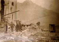 226.Chiesa di Vallarsa. Estate 1916