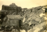 462.Baraccamenti sul ghiacciaio della Trafoier Eisswand-Stelvio