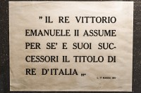 Vittorio Emanuele II assume il titolo di Re d'Italia, 17 marzo 1861 - sala III