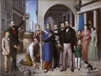 Barricate in città: il 1848 a Vicenza (Pietro Negrisolo, 1855-1860) - sala II