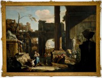 Sebastiano Ricci "Prospettiva di rovine con figure"