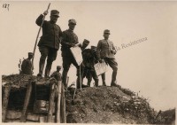 112.Monte Altissimo, postazione di artiglieria campale