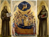 Paolo Veneziano "Dormitio Virginis, San Francesco d’Assisi, Sant’Antonio da Padova"
