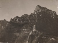 211.Costruzione del Sacello Ossario del Pasubio. 1924