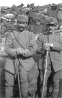 248.Magg. Petrali e cap. Navajoli nella dolina Tercenca. 26 ottobre 1916