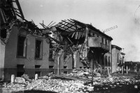 321.Bassano d. Grappa, ospedale civile colpito dal bombardamento