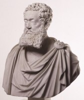 Alessandro Vittoria "Ritratto a mezzo busto di Vincenzo Pellegrini"
